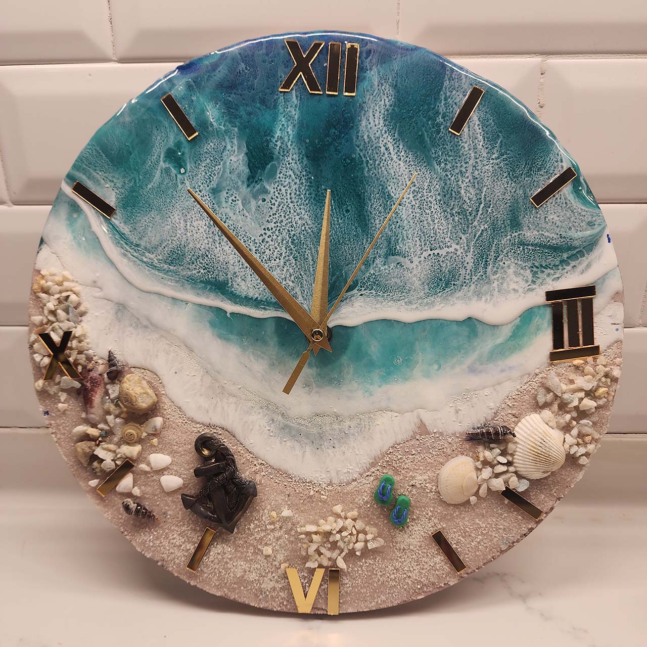 BeachArt Wall Clock Main