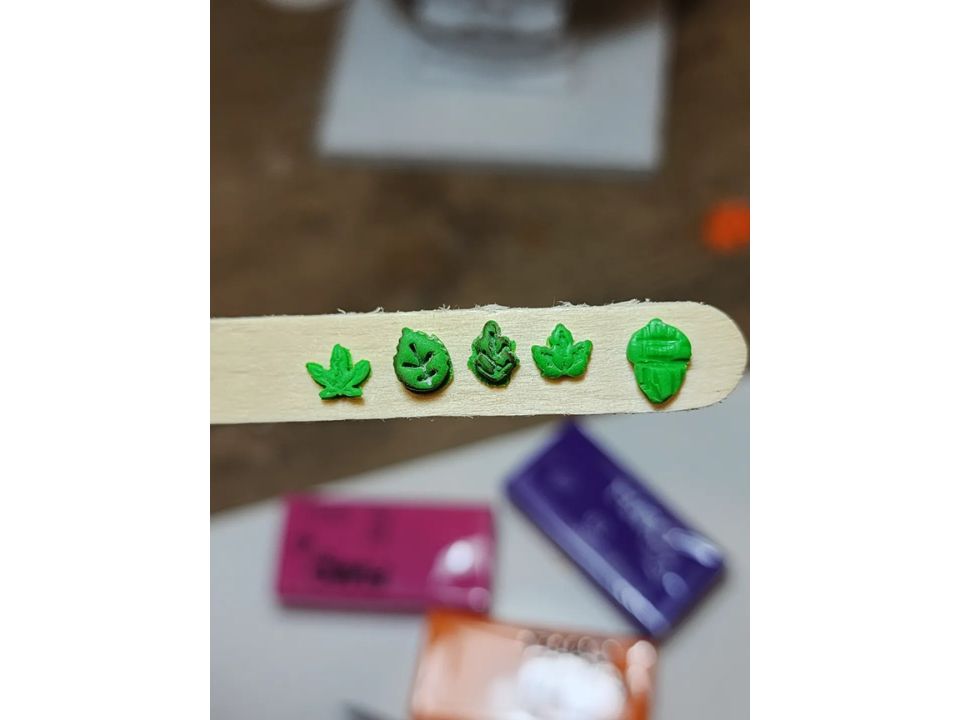 Leaves Polymer Clay